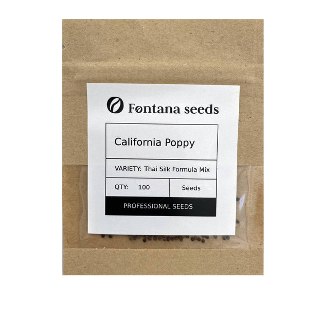 California Poppy Seeds Size