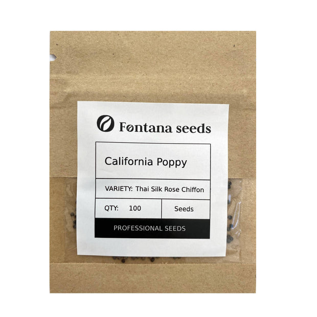 California Poppy Seeds Size