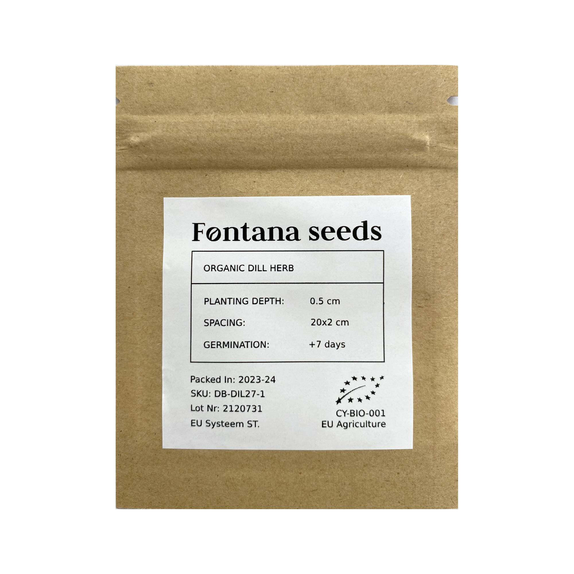 Dill Seeds For Planting Herb Garden - Heirloom, Zambia