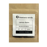 Grow Organic Lemonbalm seeds