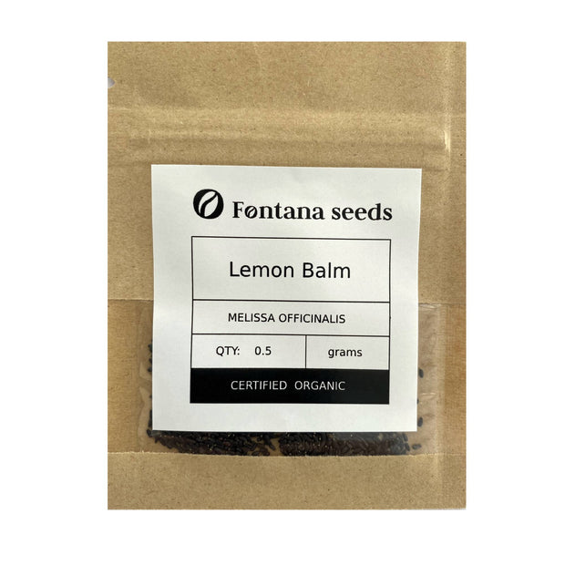Grow Organic Lemonbalm seeds