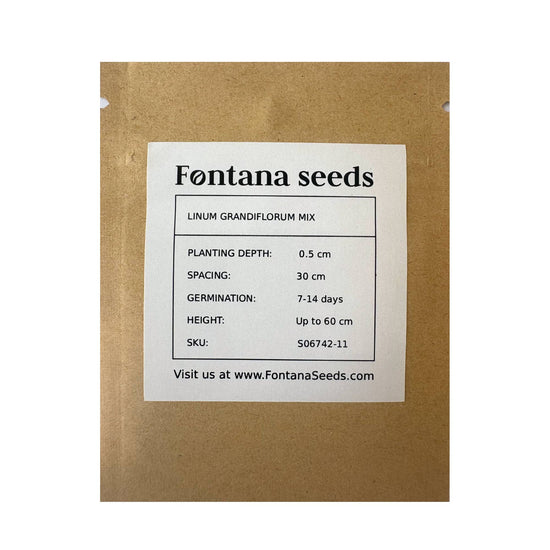 Linum Grandiflorum Mix Seed