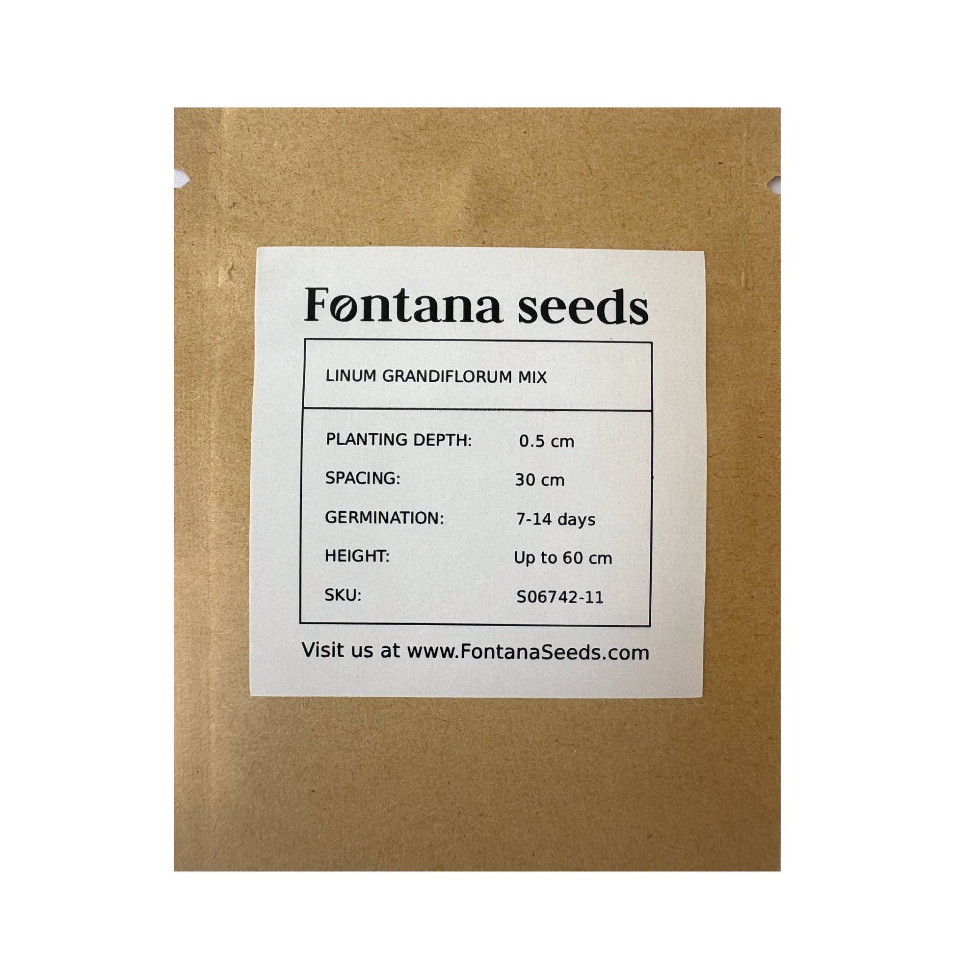 Linum Grandiflorum Mix Seed