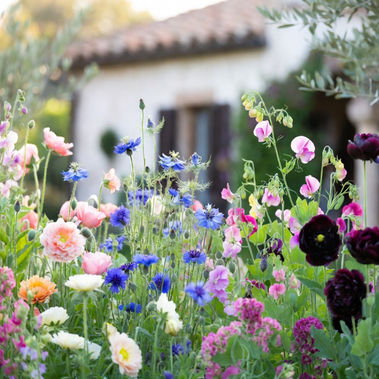 Mediterranean Flowers – Autumn-Sown Garden Mix