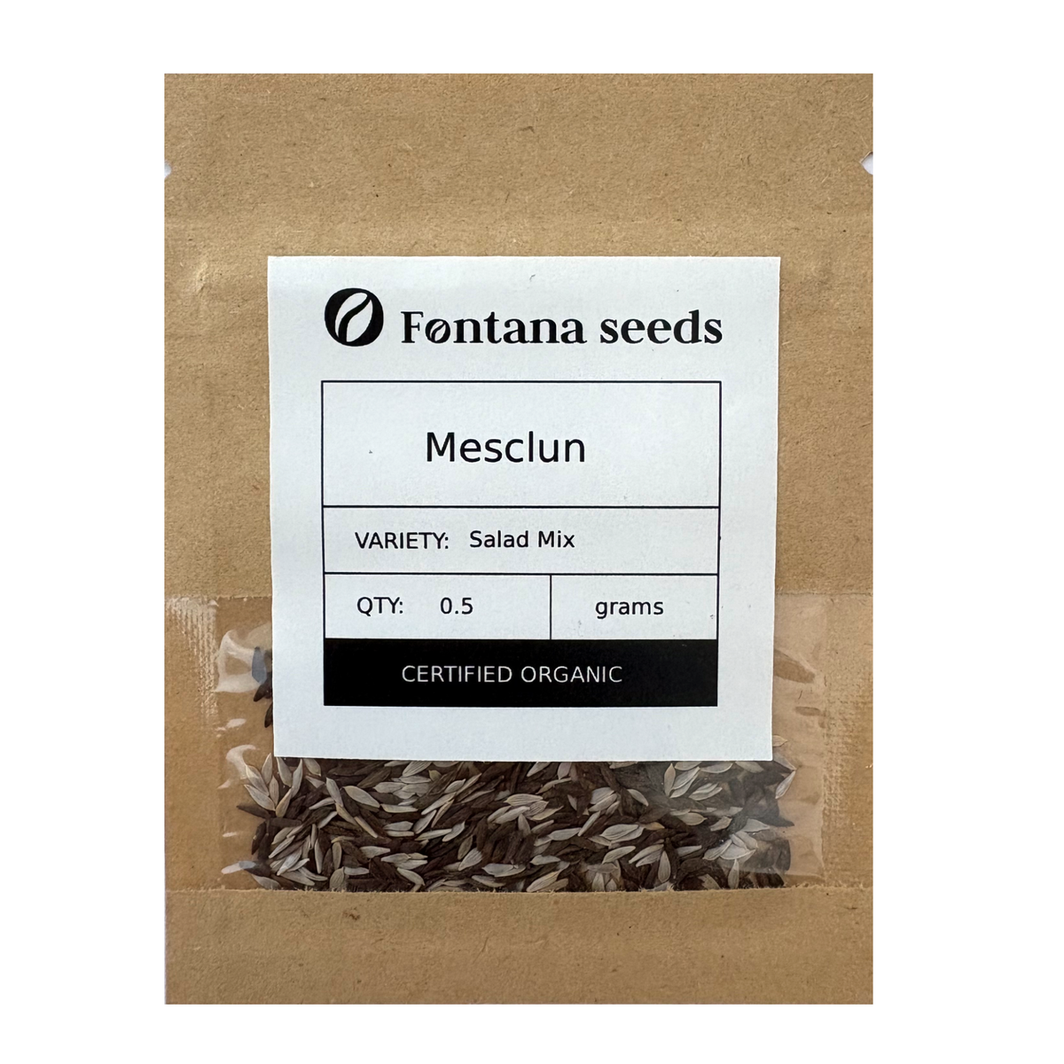 Organic Mesclun Seeds Salad Leaves