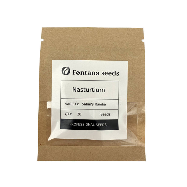 Nasturtium Sahins Rumba Seeds Pack