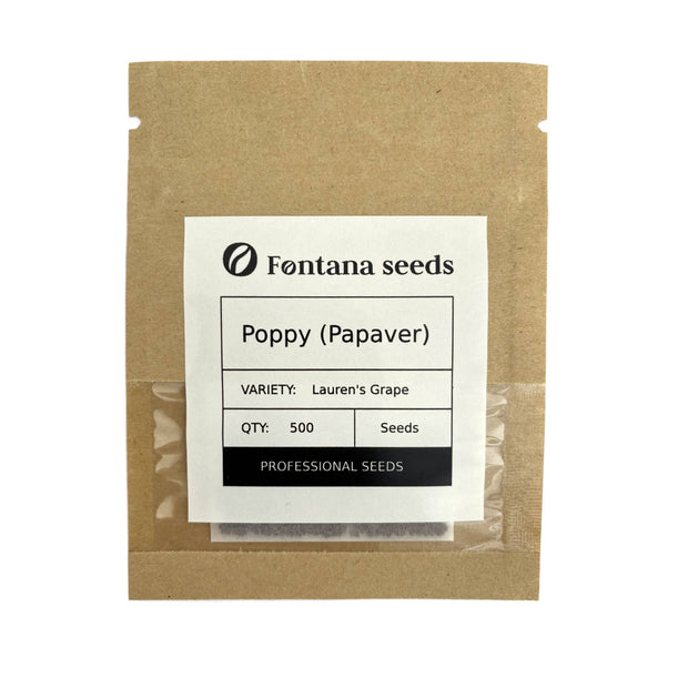 Papaver Seeds Lauren's Grape