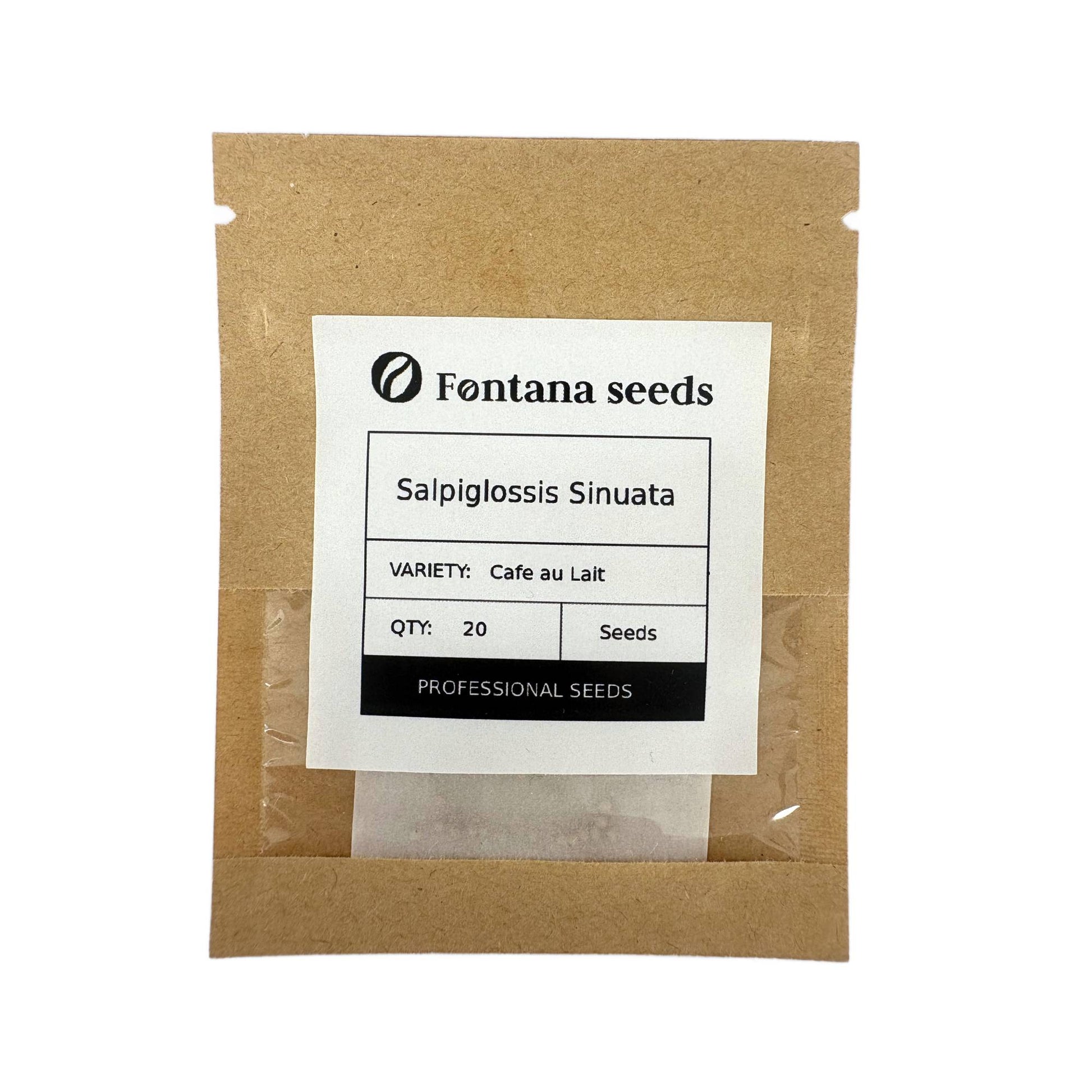 Salpiglossis Cafe au Lait Seeds