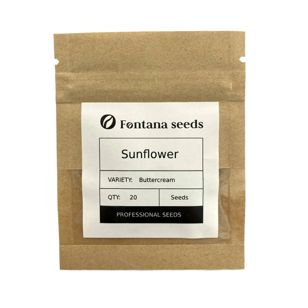 Sunflower Flower Seeds - Buttercream
