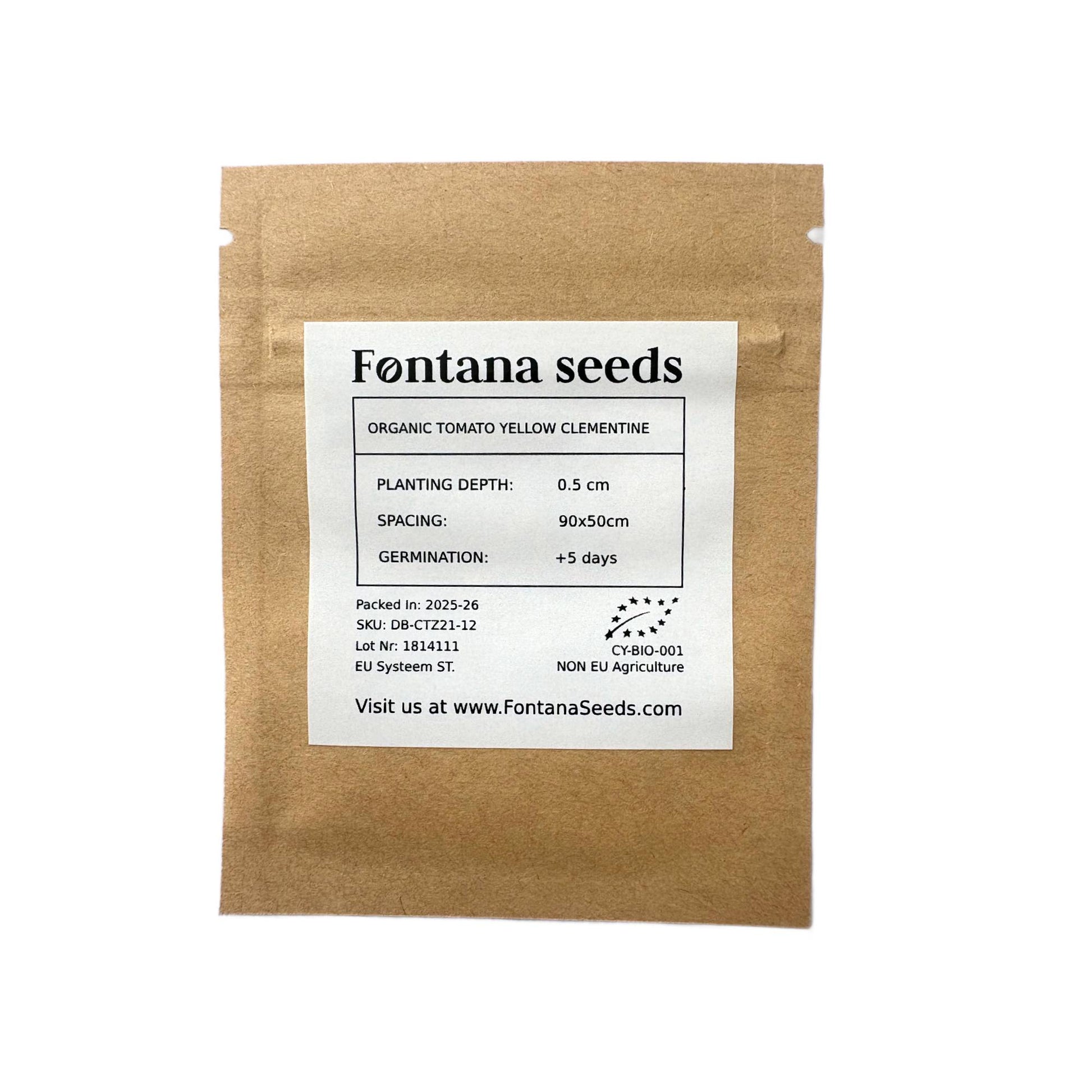 Bio Tomato Yellow Seeds