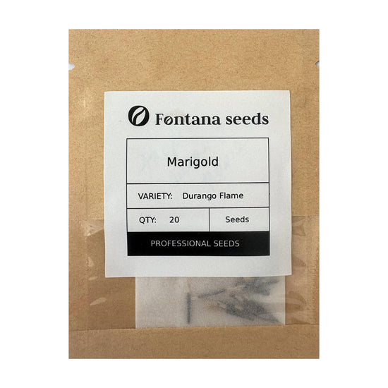 Marigold Durango Flame Seed Packet