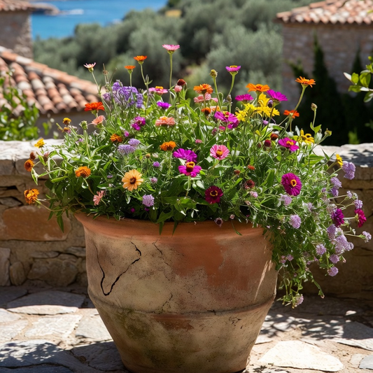 Mediterranean Balcony Flowers – Heatwave Colour Mix