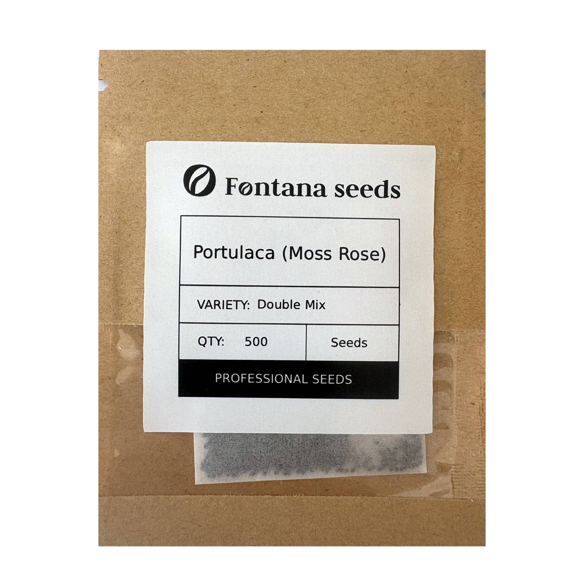 Portulaca Double Mix (Moss Rose) seeds