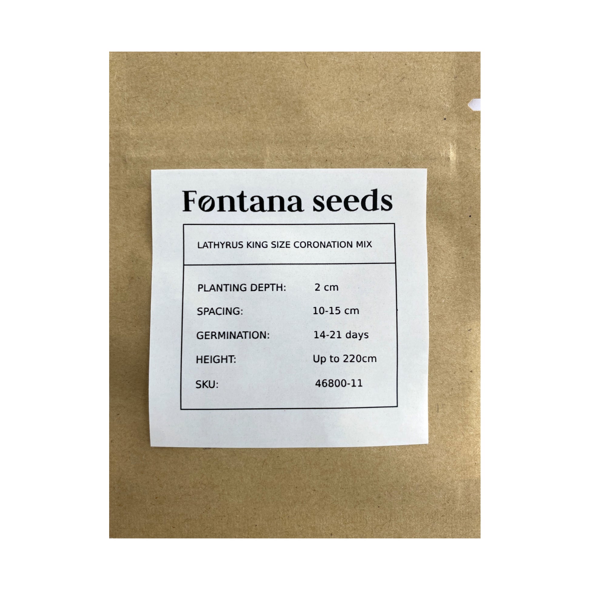 Sweet pea seed